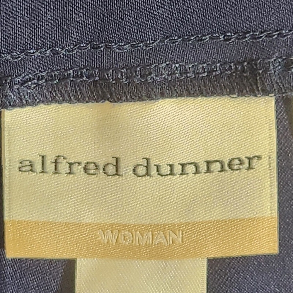 Alfred Dunner Pull-On Shorts Womens Plus Size 22W Solid Navy Blue Allure NWT - Picture 10 of 13